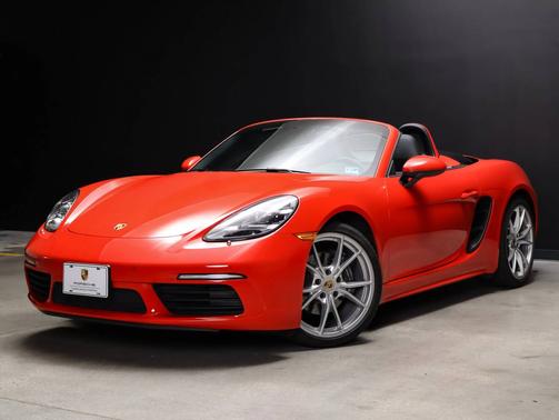 Guards Red 2024 Porsche 718 Boxster Convertible