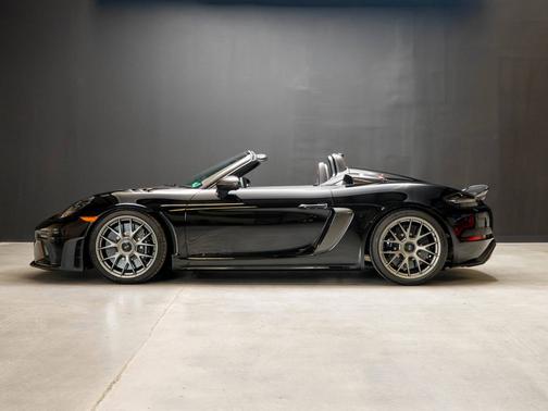 Black 2025 Porsche 718 Spyder