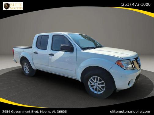 Glacier White 2019 Nissan Frontier SV