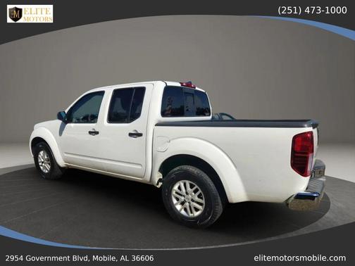 Glacier White 2019 Nissan Frontier SV