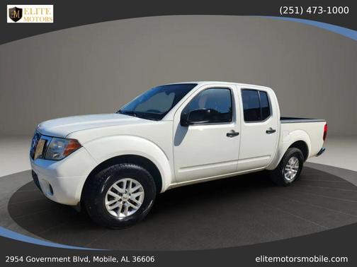 Glacier White 2019 Nissan Frontier SV