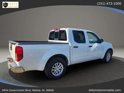 Glacier White 2019 Nissan Frontier SV