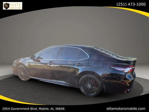 Midnight Black Metallic 2022 Toyota Camry XSE