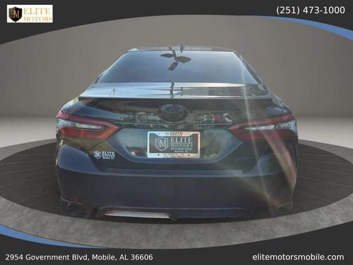 Midnight Black Metallic 2022 Toyota Camry XSE
