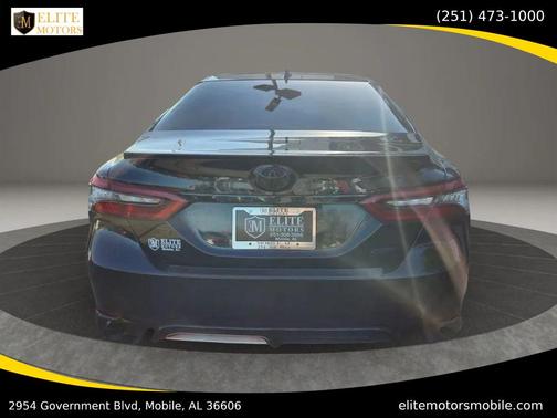 Midnight Black Metallic 2022 Toyota Camry XSE