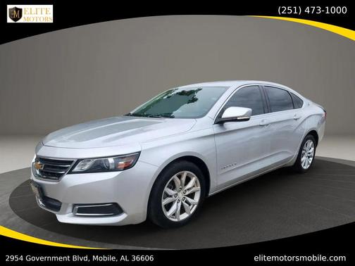 Silver Ice Metallic 2016 Chevrolet Impala LT