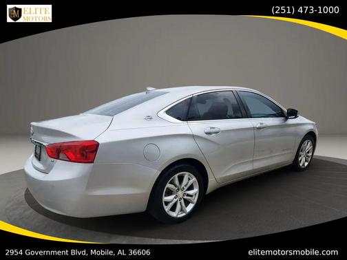 Silver Ice Metallic 2016 Chevrolet Impala LT