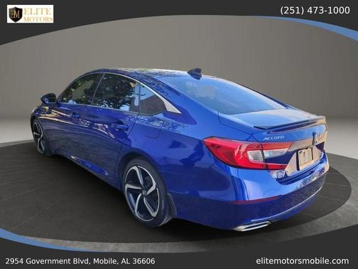 Still Night Pearl 2021 Honda Accord Sport SE 1.5T