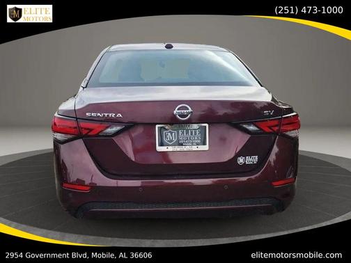 Rosewood Metallic 2020 Nissan Sentra SV