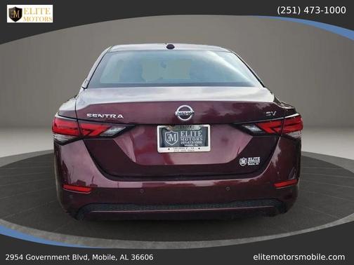Rosewood Metallic 2020 Nissan Sentra SV