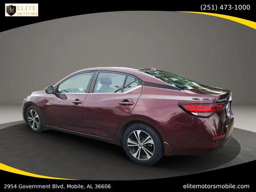 Rosewood Metallic 2020 Nissan Sentra SV