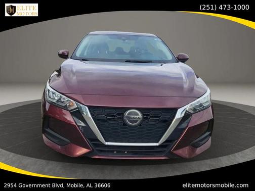 Rosewood Metallic 2020 Nissan Sentra SV