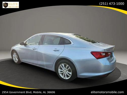 Light Blue 2018 Chevrolet Malibu Hybrid Base