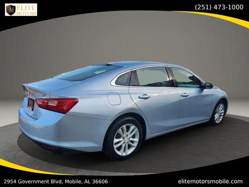 Light Blue 2018 Chevrolet Malibu Hybrid Base