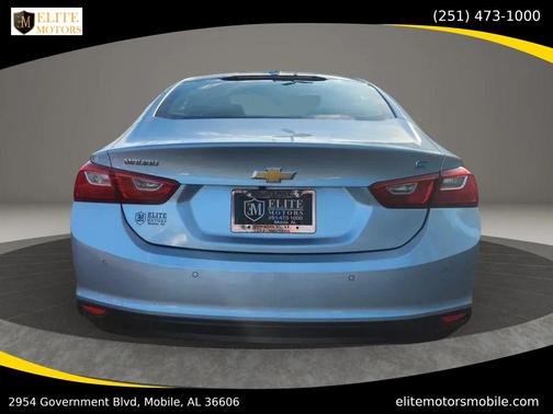 Light Blue 2018 Chevrolet Malibu Hybrid Base