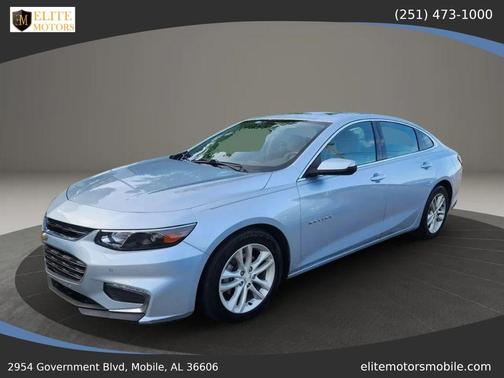 Light Blue 2018 Chevrolet Malibu Hybrid Base
