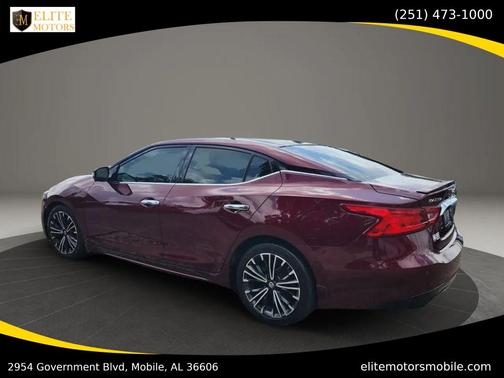 Carnelian Red 2018 Nissan Maxima 3.5 Platinum