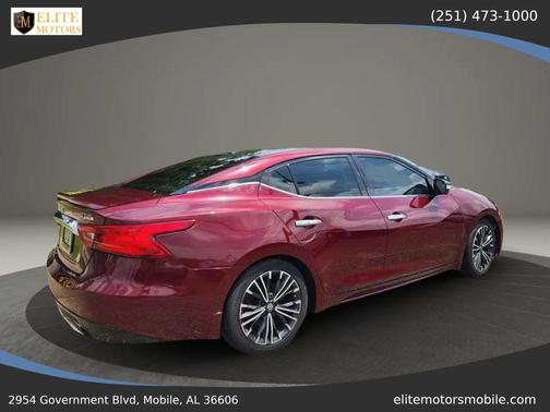 Carnelian Red 2018 Nissan Maxima 3.5 Platinum