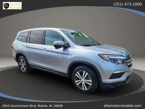 Lunar Silver Metallic 2016 Honda Pilot EX-L