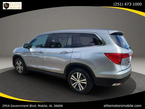 Lunar Silver Metallic 2016 Honda Pilot EX-L