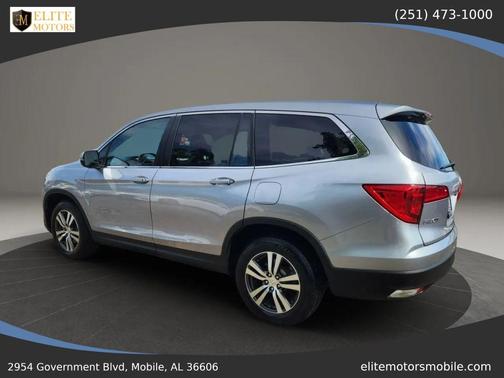 Lunar Silver Metallic 2016 Honda Pilot EX-L