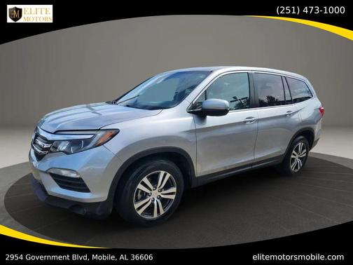 Lunar Silver Metallic 2016 Honda Pilot EX-L