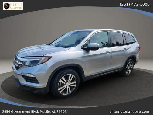 Lunar Silver Metallic 2016 Honda Pilot EX-L