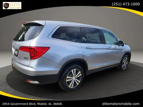 Lunar Silver Metallic 2016 Honda Pilot EX-L