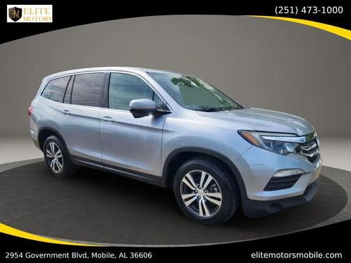 Lunar Silver Metallic 2016 Honda Pilot EX-L