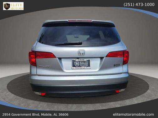 Lunar Silver Metallic 2016 Honda Pilot EX-L