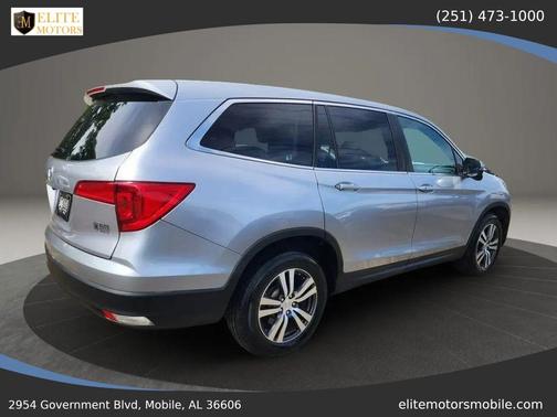 Lunar Silver Metallic 2016 Honda Pilot EX-L