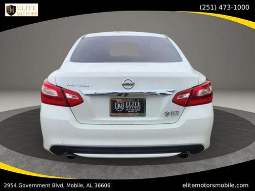 Pearl White 2016 Nissan Altima 2.5 S