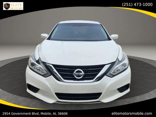 Pearl White 2016 Nissan Altima 2.5 S