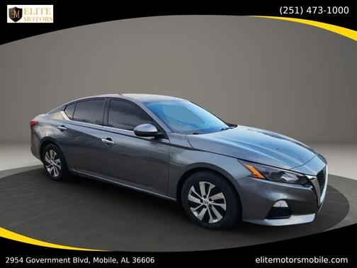 Grey 2022 Nissan Altima S FWD