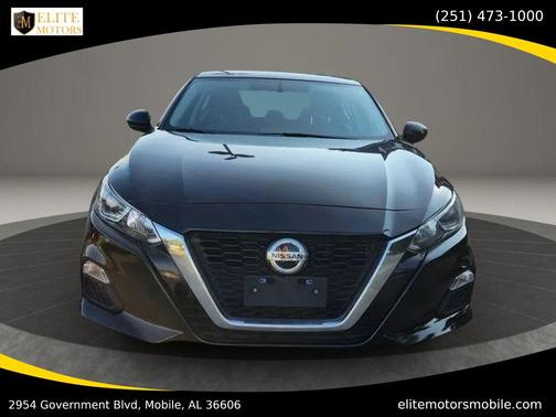 Black 2020 Nissan Altima 2.5 S Sedan 4D
