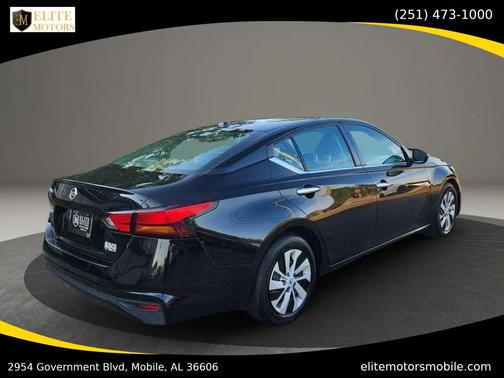 Black 2020 Nissan Altima 2.5 S Sedan 4D