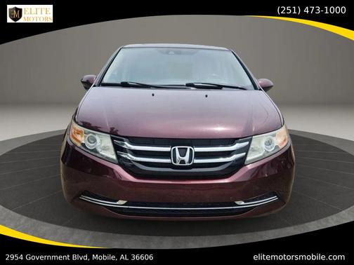Maroon 2014 Honda Odyssey EX-L