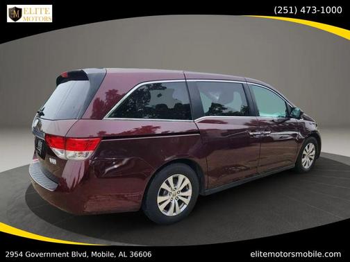 Maroon 2014 Honda Odyssey EX-L