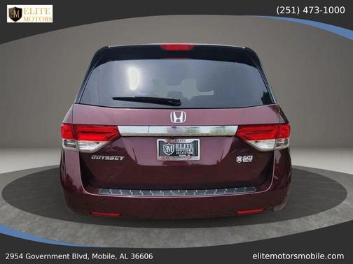 Maroon 2014 Honda Odyssey EX-L