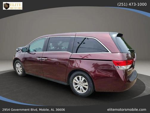 Maroon 2014 Honda Odyssey EX-L