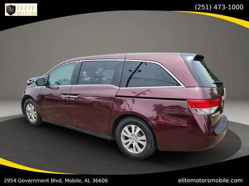 Maroon 2014 Honda Odyssey EX-L