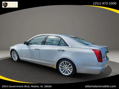Radiant Silver Metallic 2015 Cadillac CTS 3.6L Performance