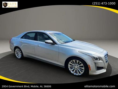 Radiant Silver Metallic 2015 Cadillac CTS 3.6L Performance