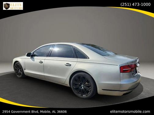 Silver 2015 Audi A8 L 4.0T