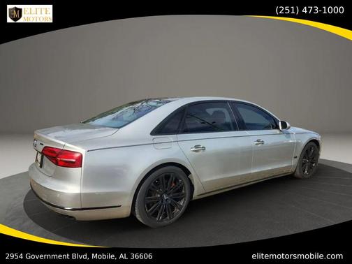 Silver 2015 Audi A8 L 4.0T