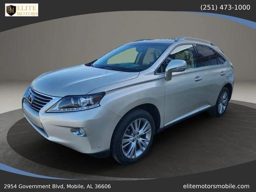 Satin Cashmere Metallic 2013 Lexus RX 350 Base