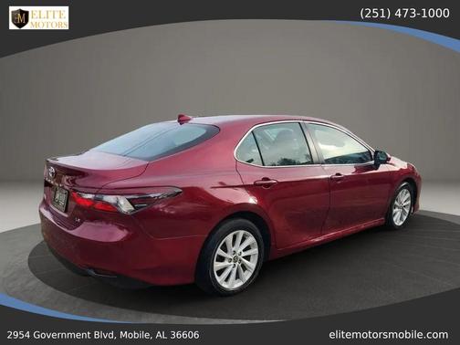 Ruby Flare Pearl 2022 Toyota Camry LE