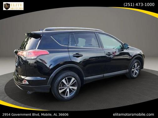 Black 2017 Toyota RAV4 XLE