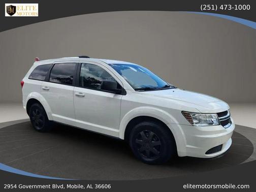 White 2012 Dodge Journey SE/AVP