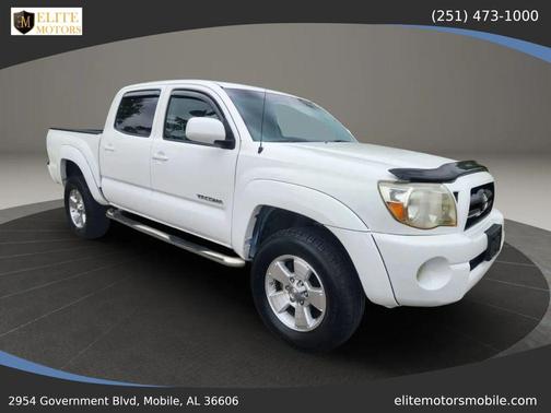 Super White 2007 Toyota Tacoma PreRunner Double Cab